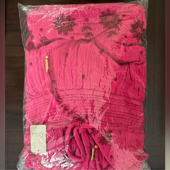 🎉LAST PIECE🎉FREE PEOPLE Real Love Embroidered Maxi Dress - Picture 3 of 9